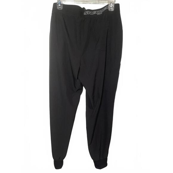 Skechers by Barco Scrub Pants Women's L Black Vitality Collection Sporty New NWT - Picture 6 of 9